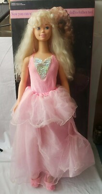 value of 1992 my size barbie
